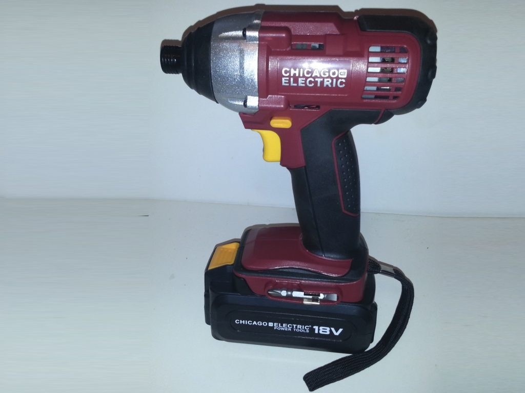 Harbor Freight 18v .25in Impact Driver - coderazor